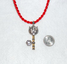 Load image into Gallery viewer, Key to My Heart Diamond Pendant