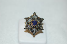 Load image into Gallery viewer, Sapphire Star Ring