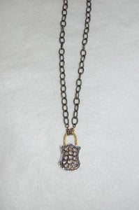Diamond Lovelock Necklace