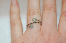 Load image into Gallery viewer, Diamond Pave Bypass Ring