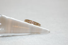 Load image into Gallery viewer, Champagne Diamond Silver Band