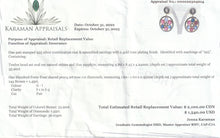 Load image into Gallery viewer, Diamond, Sapphire and Ruby Doorknocker Earrings