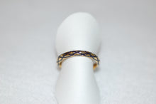 Load image into Gallery viewer, Hidalgo Harlequin Enamel Gold Band Ring