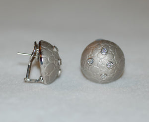 Globe Diamond Earrings