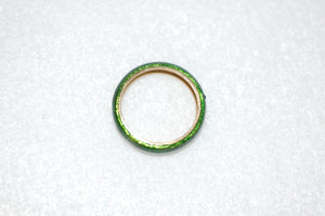 Hidalgo Wide Enamel Band Ring