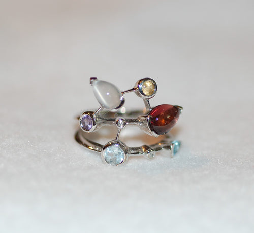 Constellation Multi Gemstone Ring