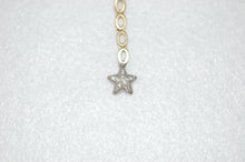 Load image into Gallery viewer, Moons and Pave Star Diamond Necklace