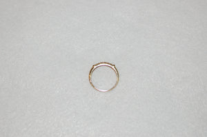 Diamond Pave Bar Ring