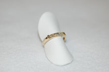 Load image into Gallery viewer, Diamond Pave Bar Ring