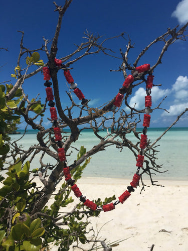 Coral Snake Long Necklace