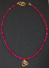 Load image into Gallery viewer, Ruby Ohm Necklace